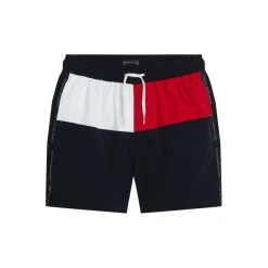 Kids' Quick-Dry Drawstring Swim Shorts