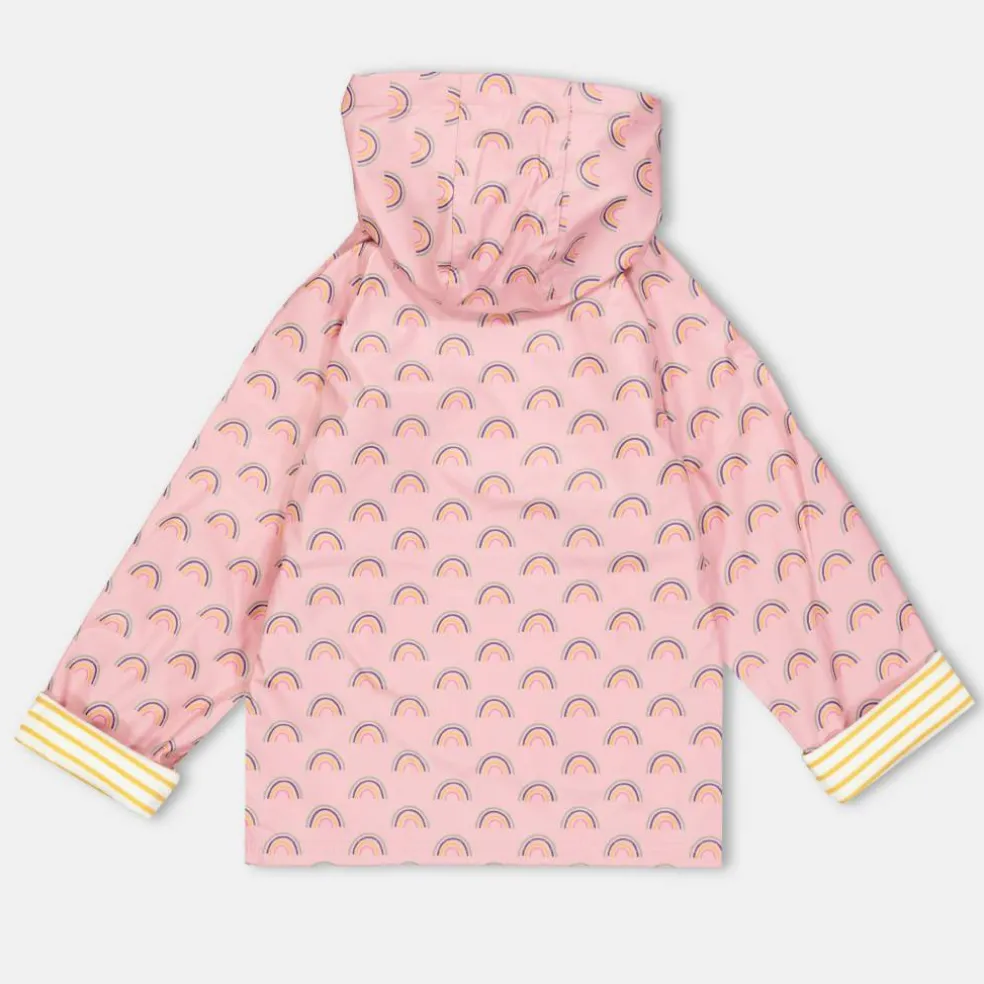 Kids' Rainbow Water-Resistant Rain Anorak