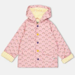 Kids' Rainbow Water-Resistant Rain Anorak