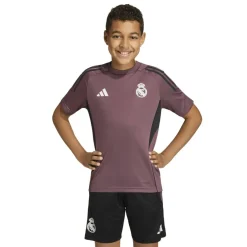 Kids Real Madrid Short Sleeve T-Shirt 2025 2026