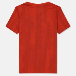 Kids' Seamless Short-Sleeve Performance Gym Top