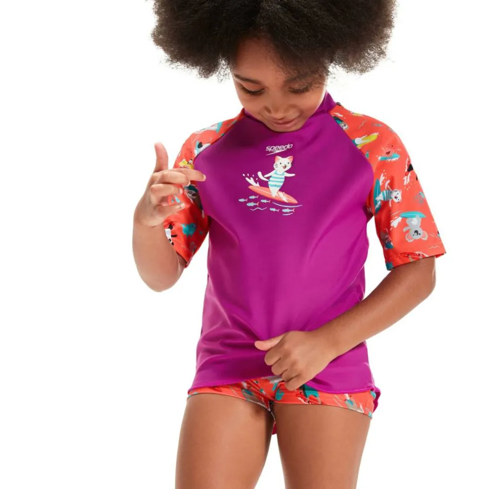 Kids' Short Sleeve Performance Gym Top
