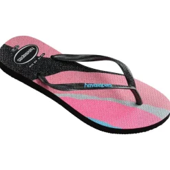 Kids' Slim Palette Glow Velvet Rose Flip Flops