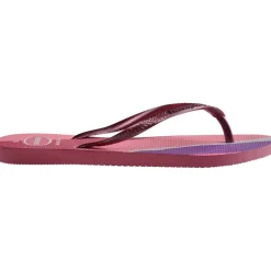 Kids' Slim Palette Glow Velvet Rose Flip Flops