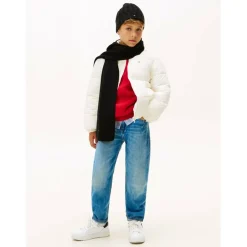 Kids Small Flag Knitted Scarf