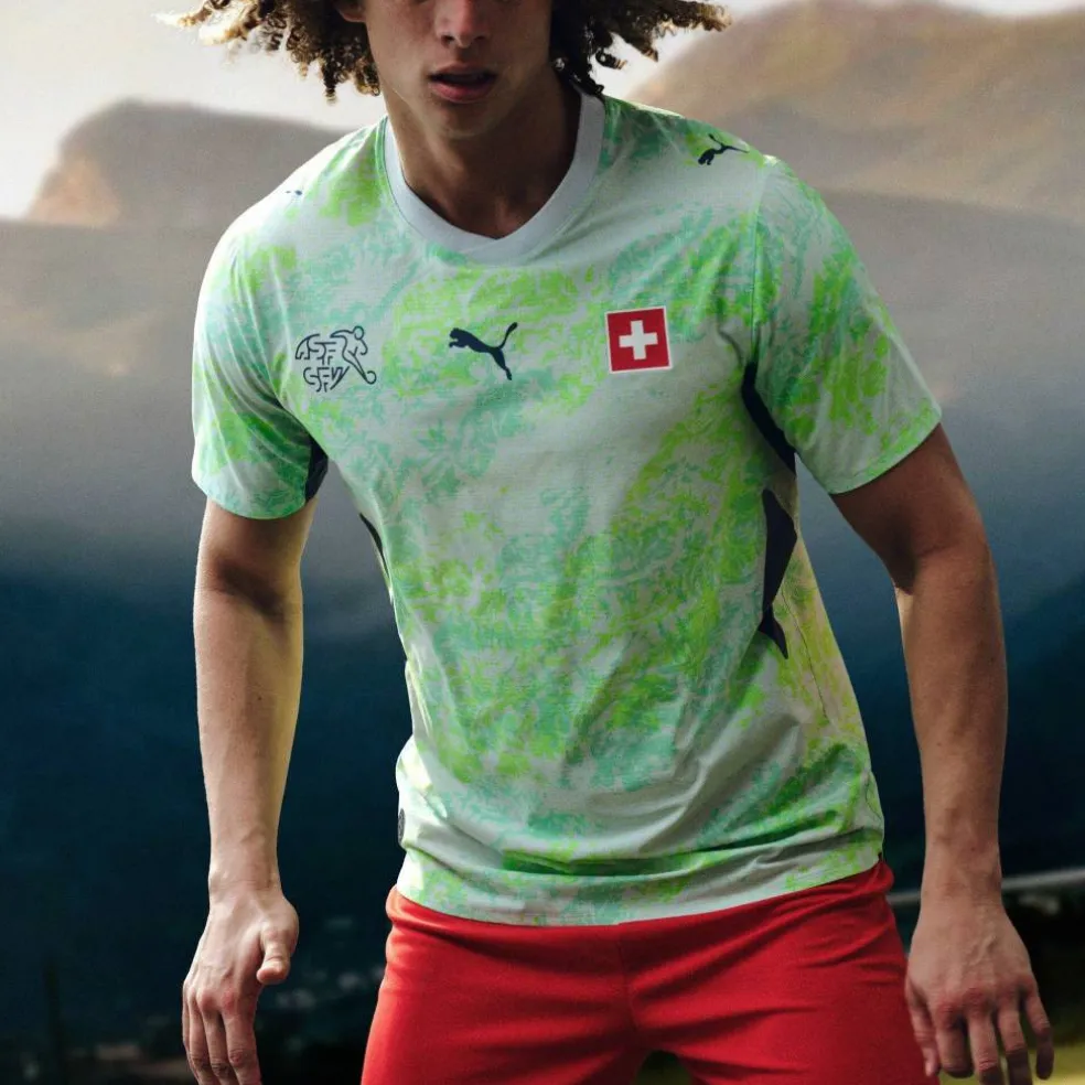 Kids Switzerland Away Shirt World Cup 2026