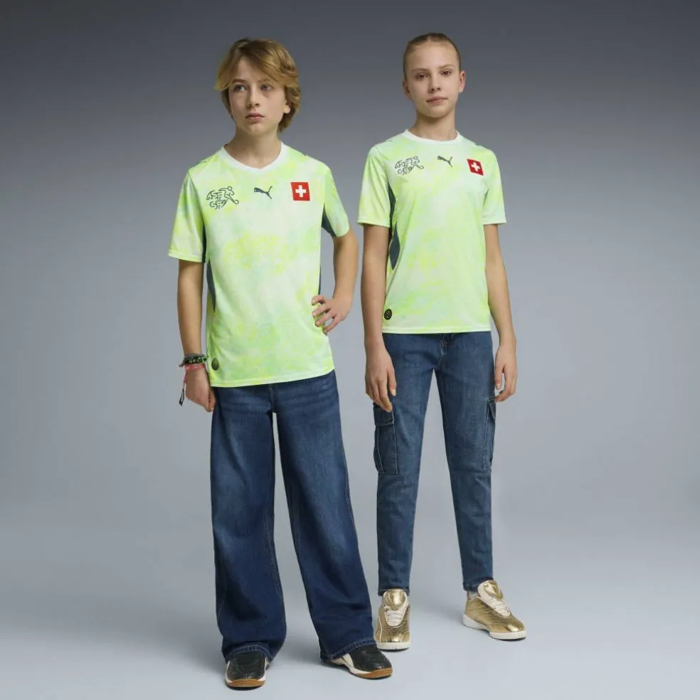 Kids Switzerland Away Shirt World Cup 2026