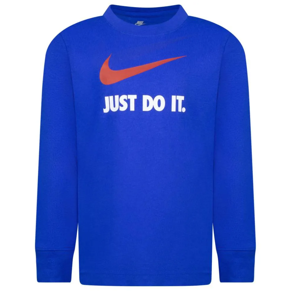 Kids' Swoosh Just Do It Long Sleeve T-Shirt