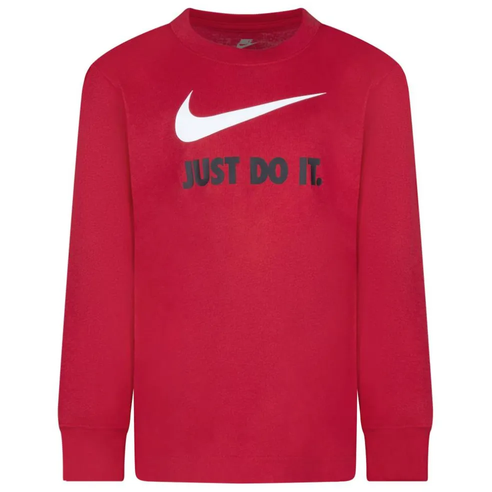 Kids' Swoosh Just Do It Long Sleeve T-Shirt