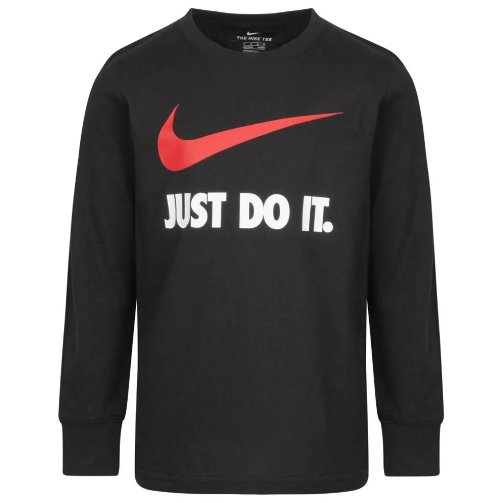 Kids' Swoosh Just Do It Long Sleeve T-Shirt