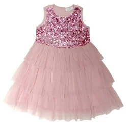 Kids' Tulle Occasion Maxi Dress