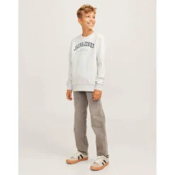 Kids' Varsity Neck Crew Sweatshirt