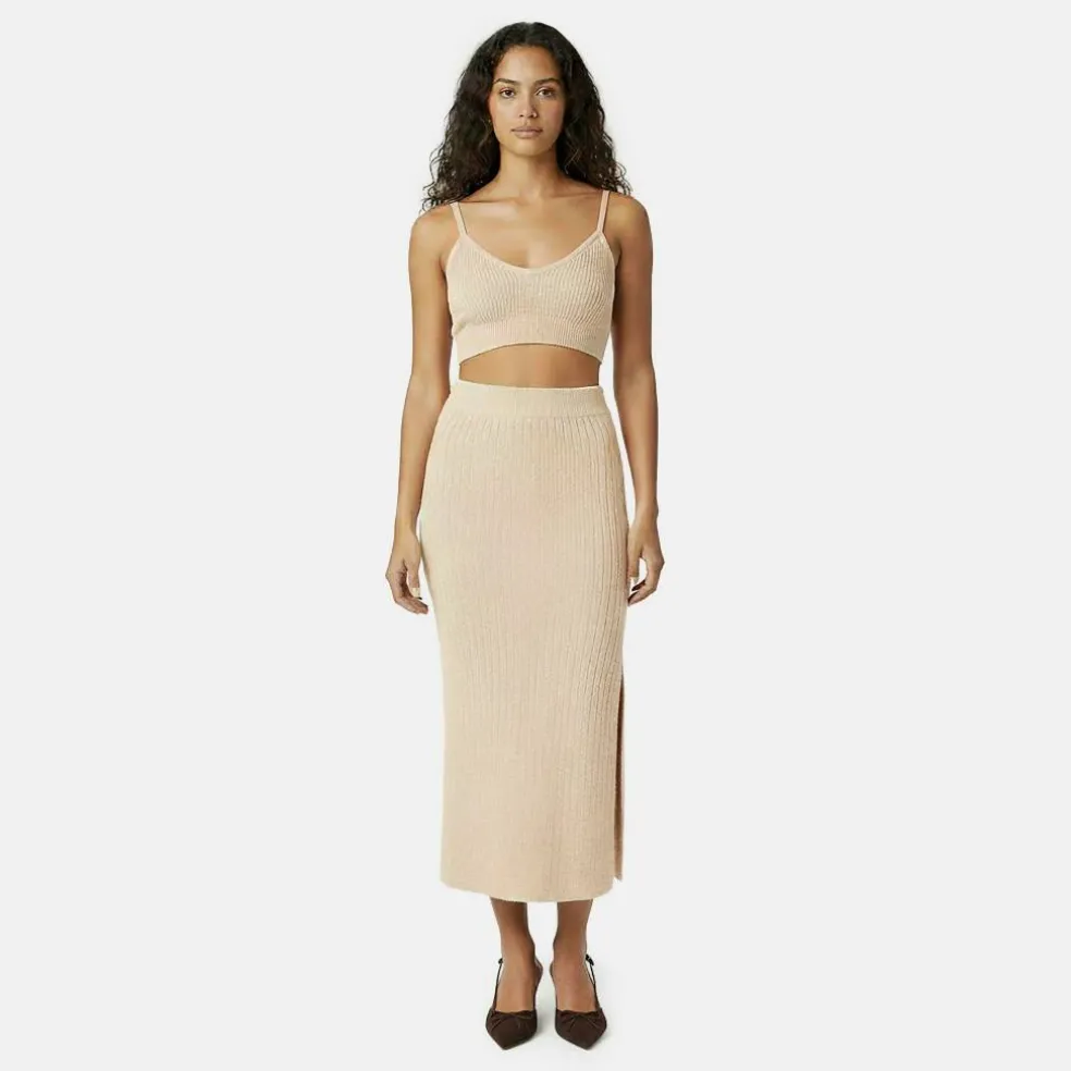 Knit Midi Skirt