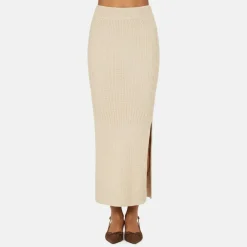Knit Midi Skirt