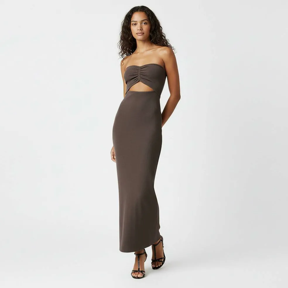 Knitted Bandeau Dress