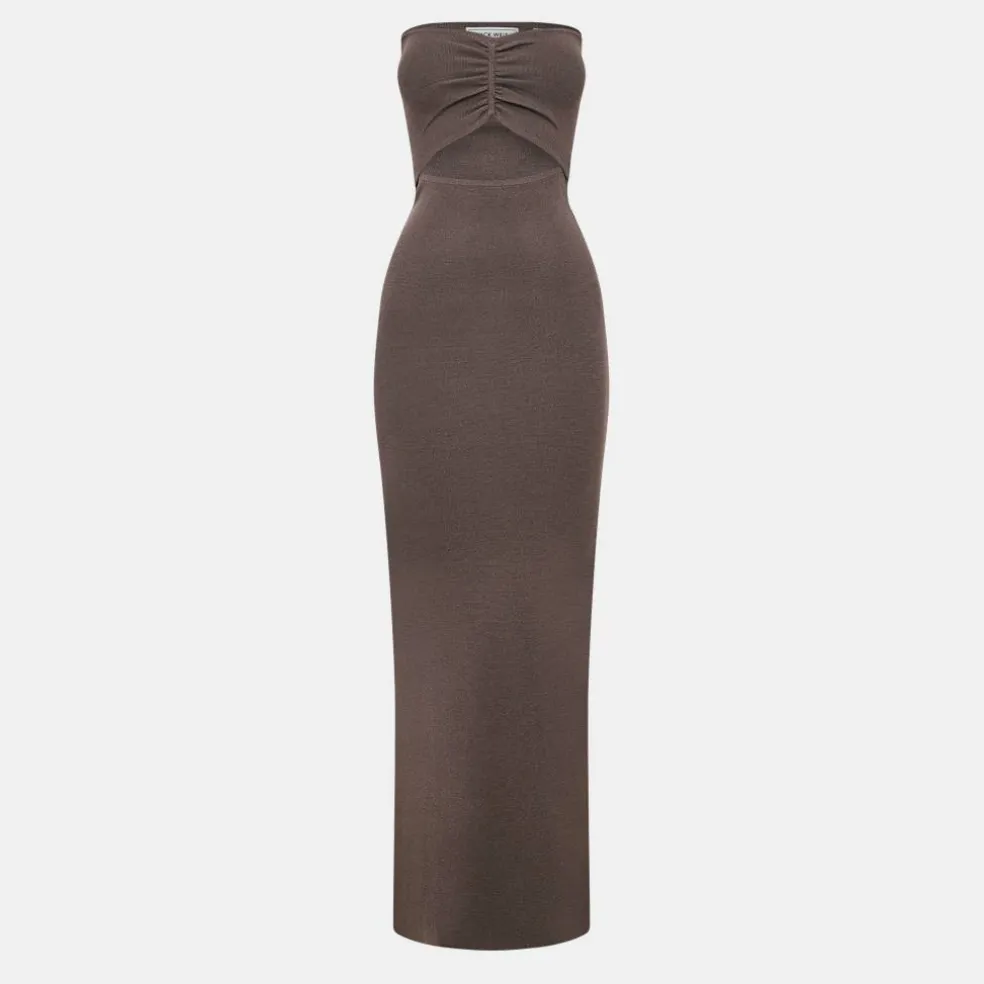Knitted Bandeau Dress