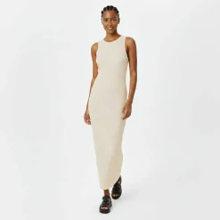 Knitted Maxi Racer Dress