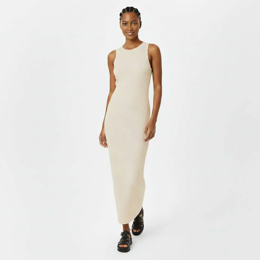 Knitted Maxi Racer Dress