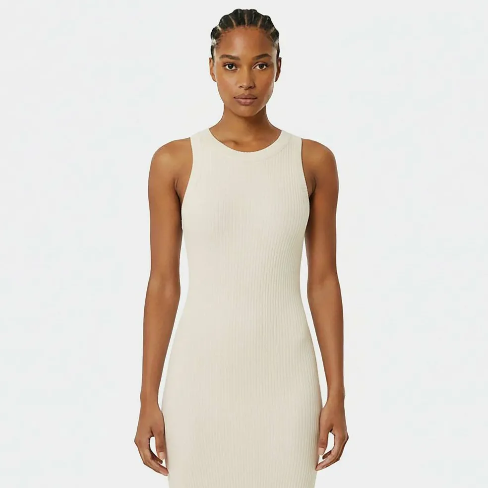 Knitted Maxi Racer Dress