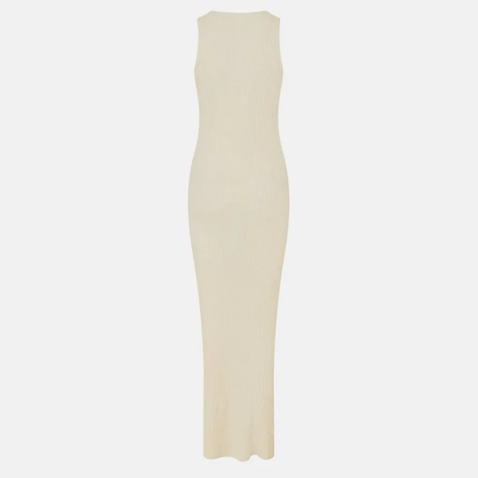 Knitted Maxi Racer Dress
