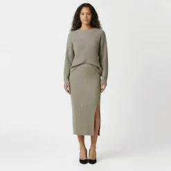 Knitted Midi Skirt