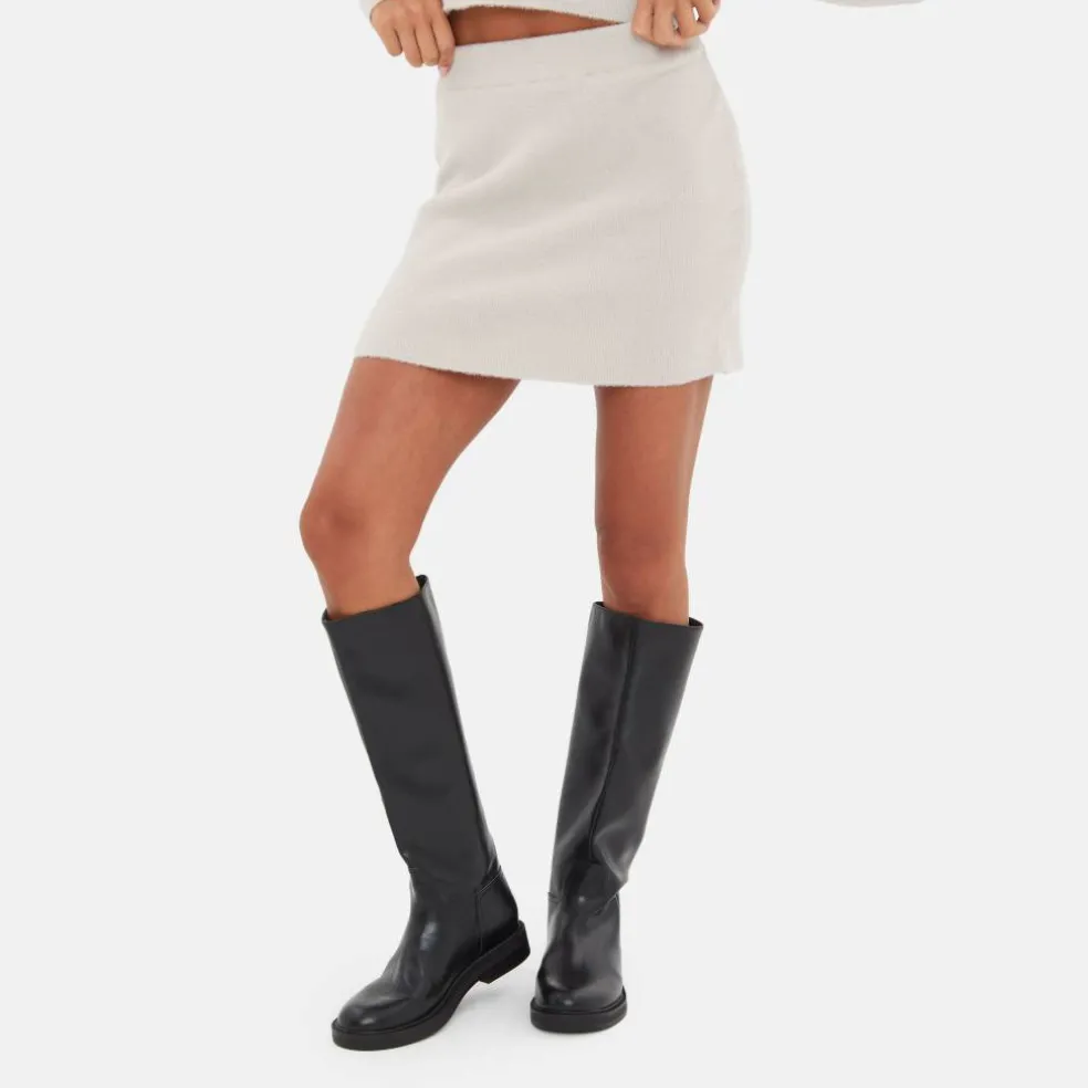 Knitted Mini Skirt