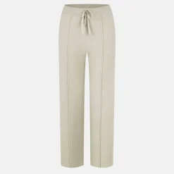 Knitted Pin-Tuck Trousers Women