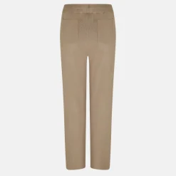 Knitted Pin-Tuck Trousers Women