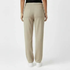 Knitted Pin-Tuck Trousers Women