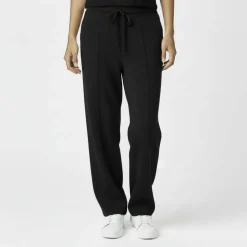 Knitted Pin-Tuck Trousers Women
