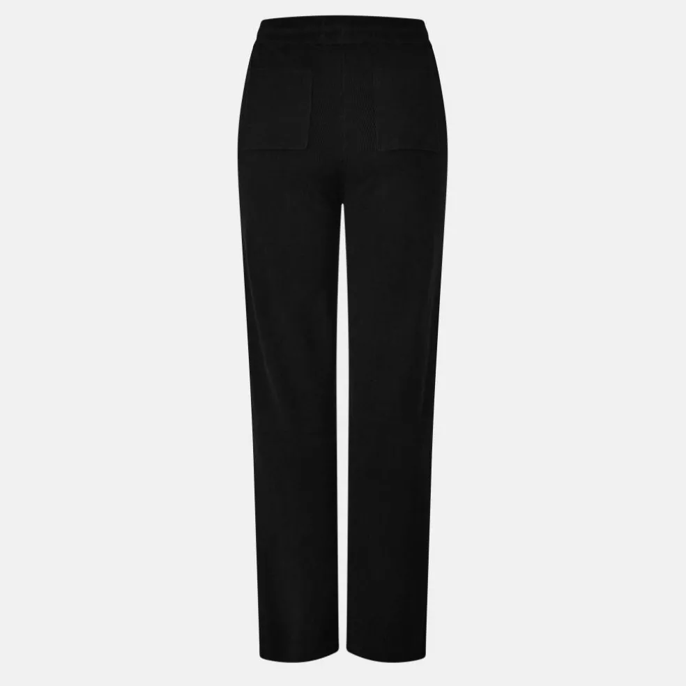Knitted Pin-Tuck Trousers Women