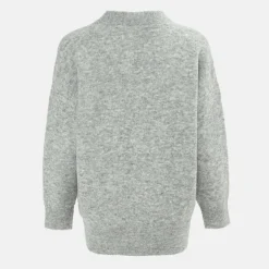 Knit V neck Button Cardigan Women