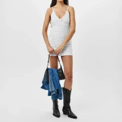 Lace Mini Dress Womens