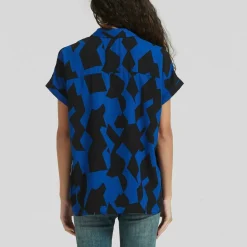 Ladies Abstract Print Shirt