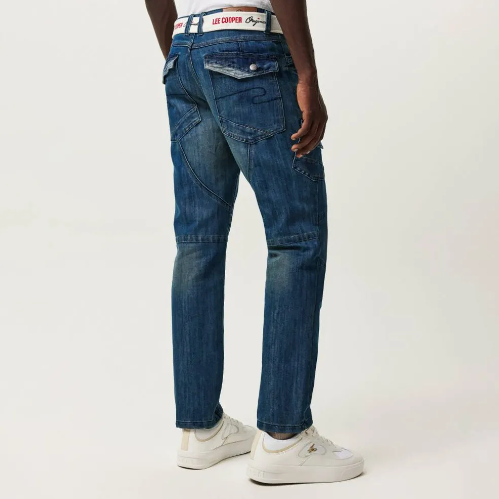 LC Belted Cargo Jeans Mens