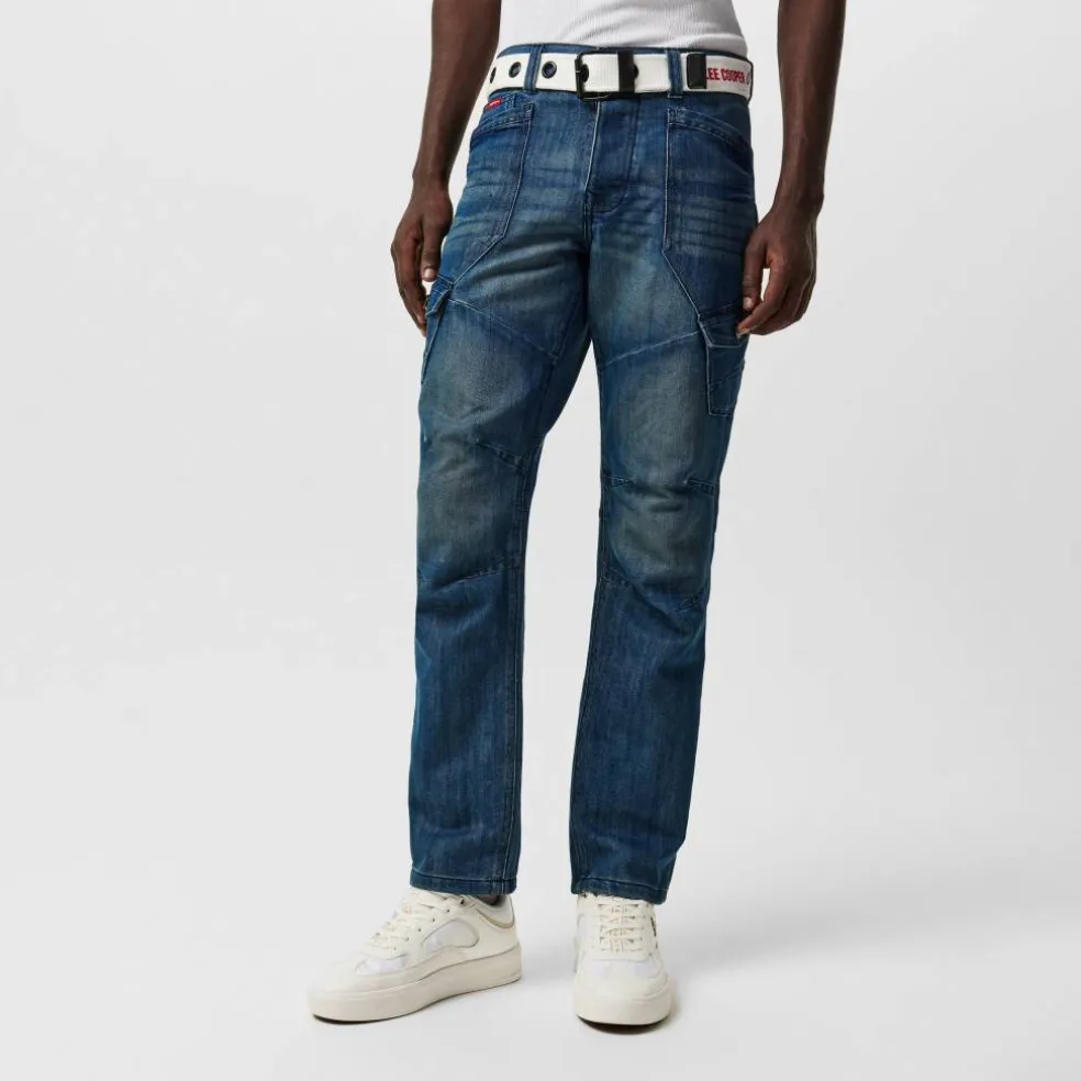 LC Belted Cargo Jeans Mens