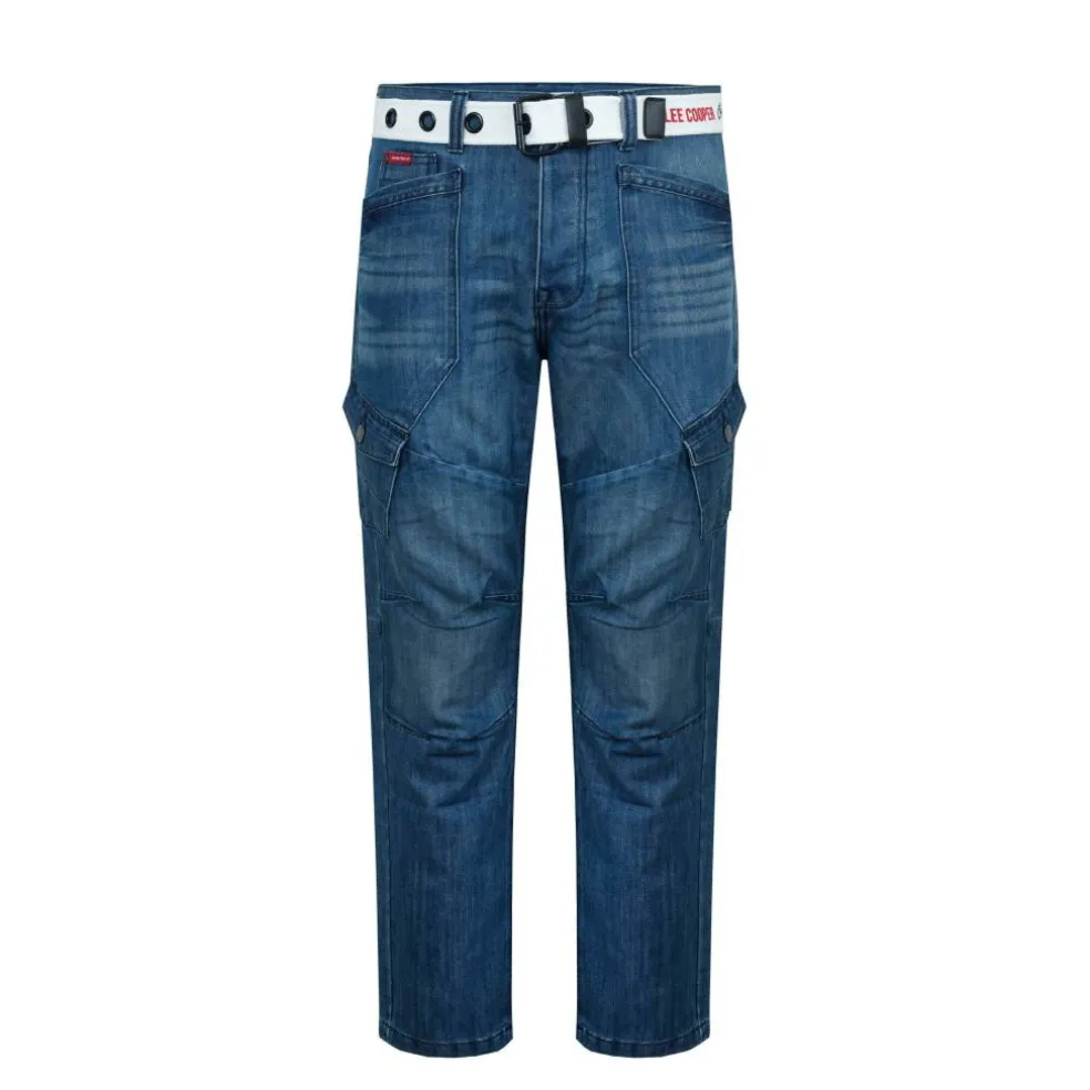LC Belted Cargo Jeans Mens