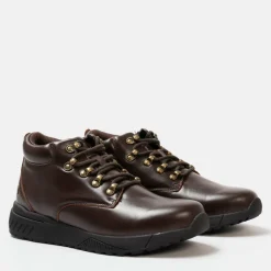 Leather Casual Chukka Boots Mens