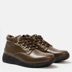 Leather Casual Chukka Boots Mens