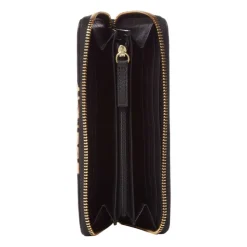Leather Zip Around Purse