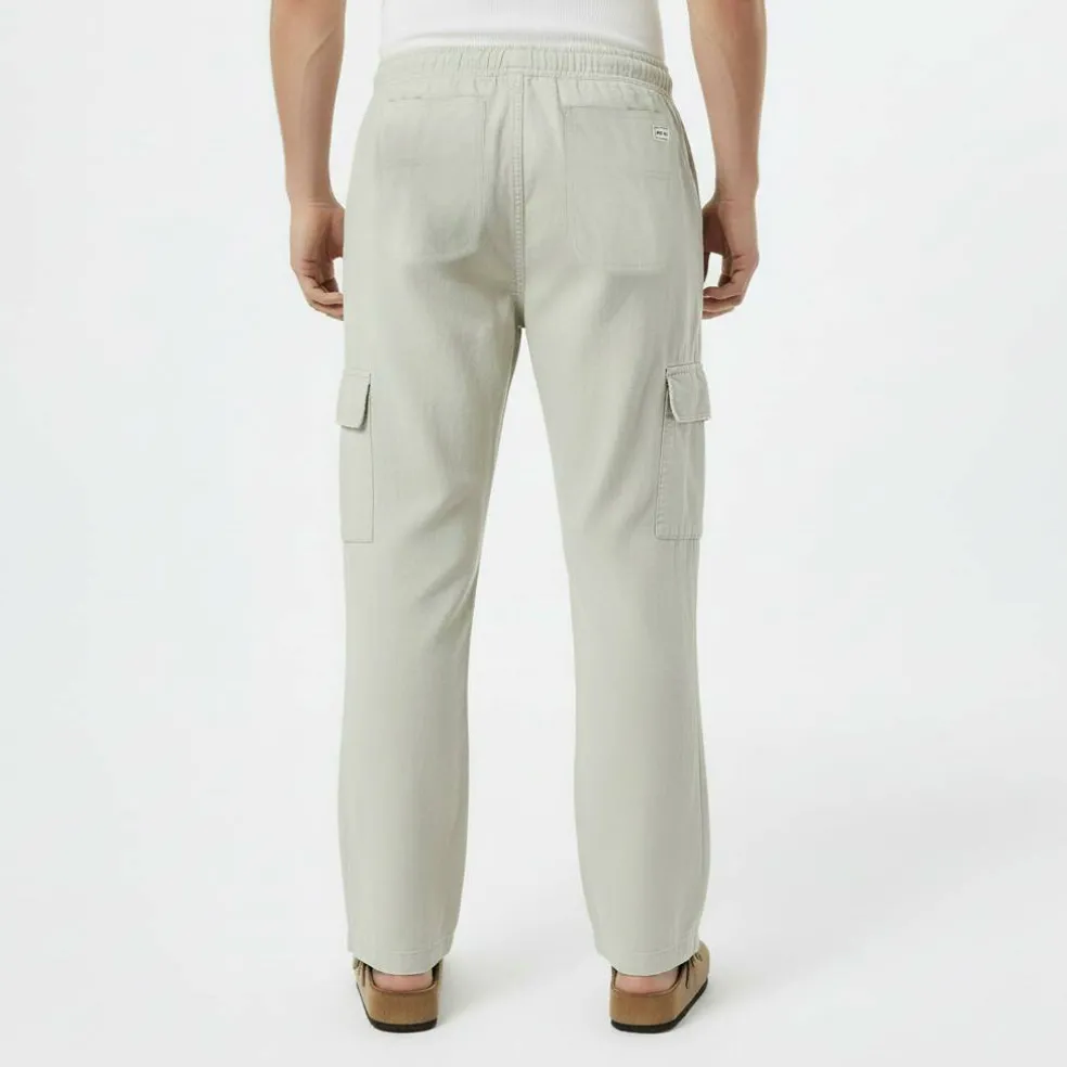 Linen Cargo Trouser