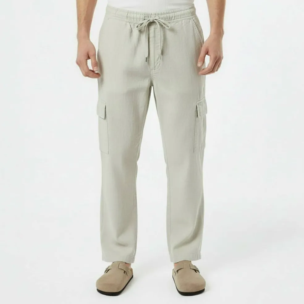Linen Cargo Trouser