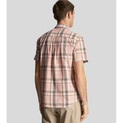 Linen Check Short Sleeve Shirt