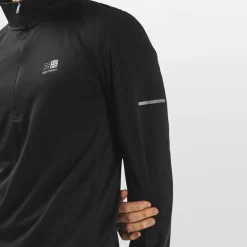 Long Sleeve 1/4 Zip Top Mens