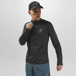 Long Sleeve 1/4 Zip Top Mens