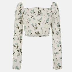 Long Sleeve Fitted Blouse