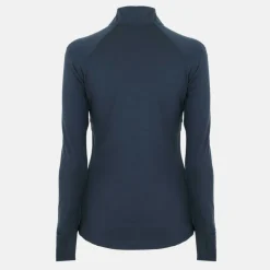 Long Sleeve Quarter Zip Top Womens