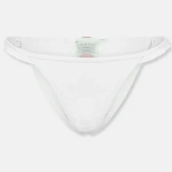 Low Rise Bikini Bottoms with Frill Trim