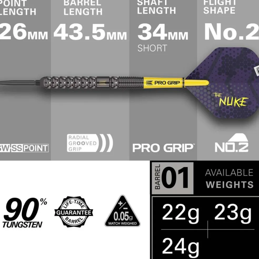 Luke Littler G1 23G Tungsten Darts