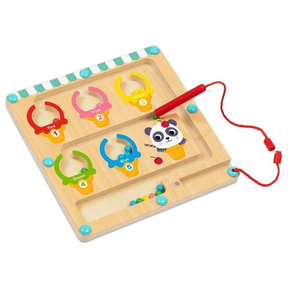 Magnetic Color & Number Maze